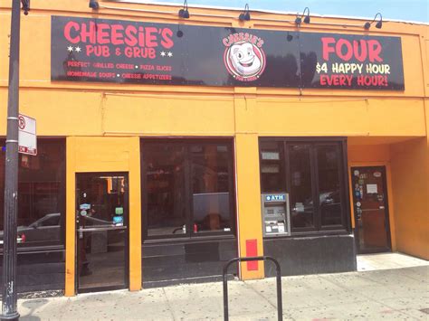 Cheesie's pub chicago - Cheesies Pub & Grub. 4.7. (7,500+ ratings) |. DashPass |. Sandwiches | $ Pricing & Fees. Chris Johnston, the CEO and Founder of Cheesie's, founded the company in 2011. …